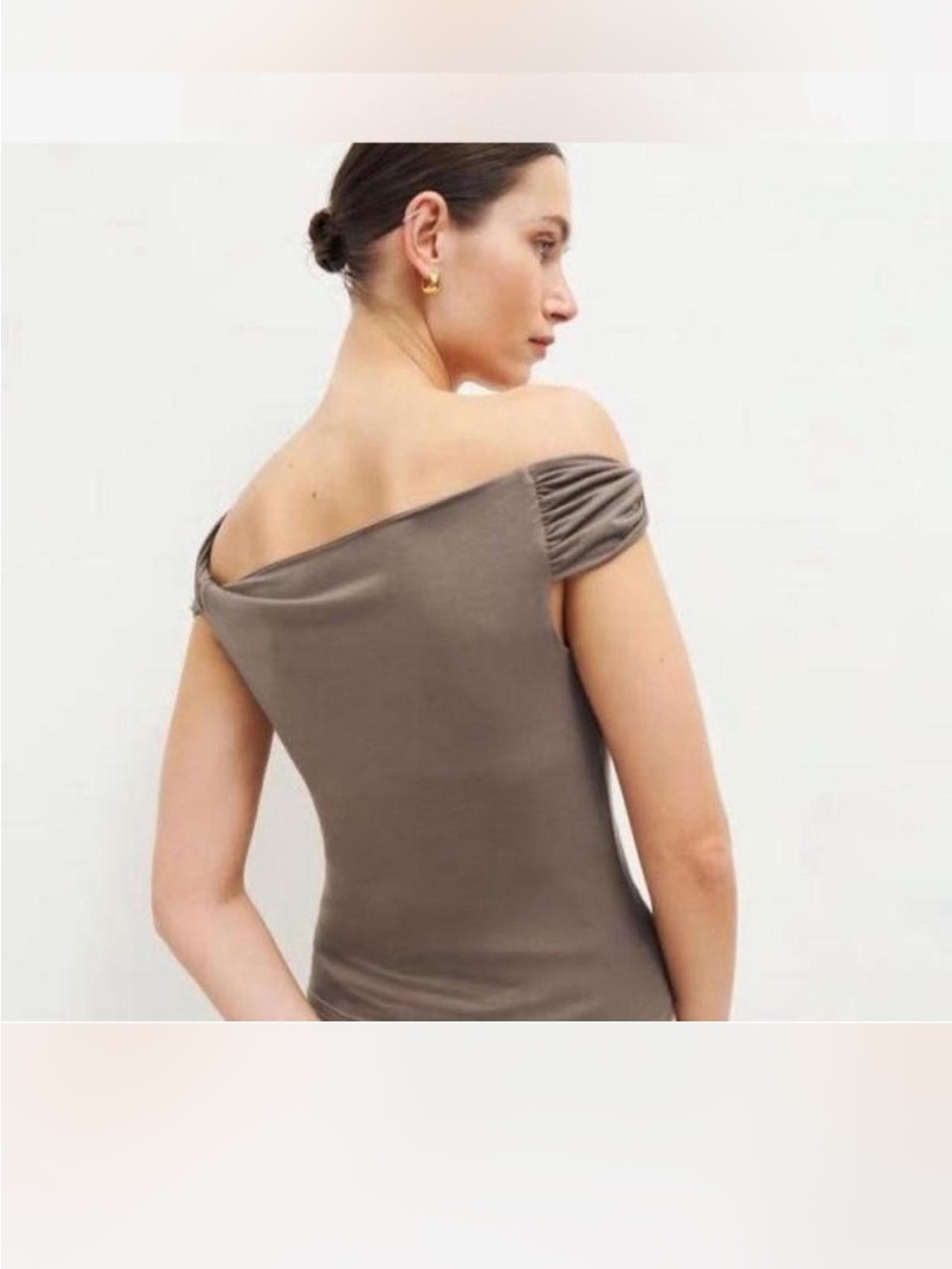Reformation cello top in shiitake / size m - Picture 3 of 5